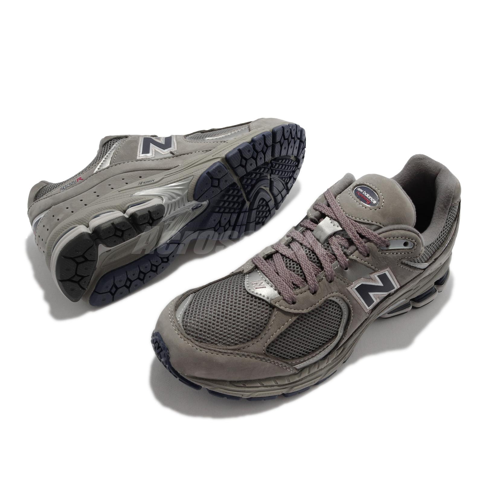 New Balance 2002R NB Grey Navy Men Unisex Casual Lifestyle Shoes